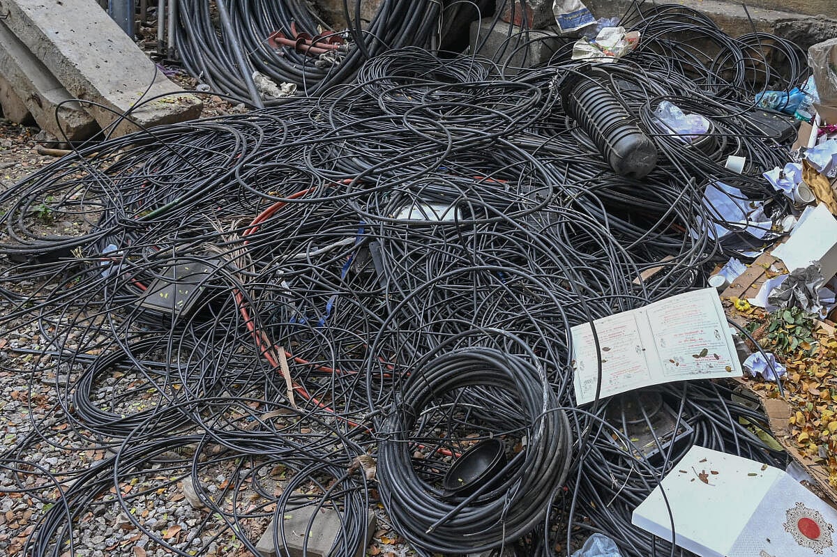 ಬೆಂಗಳೂರು: ಮೂರು ತಿಂಗಳಲ್ಲಿ 59 ಸಾವಿರ ಸ್ಥಳಗಳಲ್ಲಿ ಅನಧಿಕೃತ ಕೇಬಲ್‌ ತೆರವು