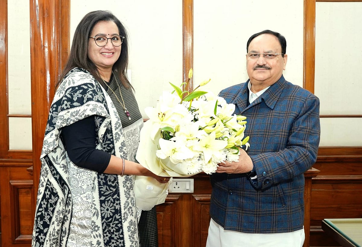 ಜೆ.ಪಿ.ನಡ್ಡಾ, ಬಿ.ಎಲ್. ಸಂತೋಷ್ ಭೇಟಿಯಾದ ಸುಮಲತಾ: ಮಂಡ್ಯ ಕ್ಷೇತ್ರದ ಬಗ್ಗೆ ಚರ್ಚೆ