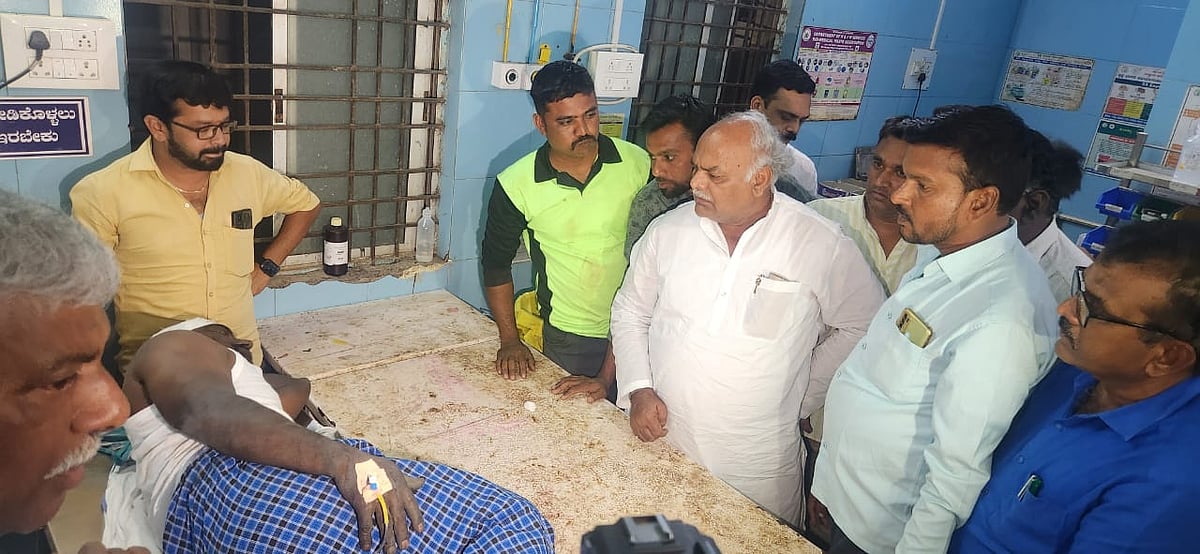 ಹಾವೇರಿ: ವಿದ್ಯುತ್‌ ತಂತಿ ಎಳೆಯುವಾಗ ಕಾರ್ಮಿಕ ಸಾವು 