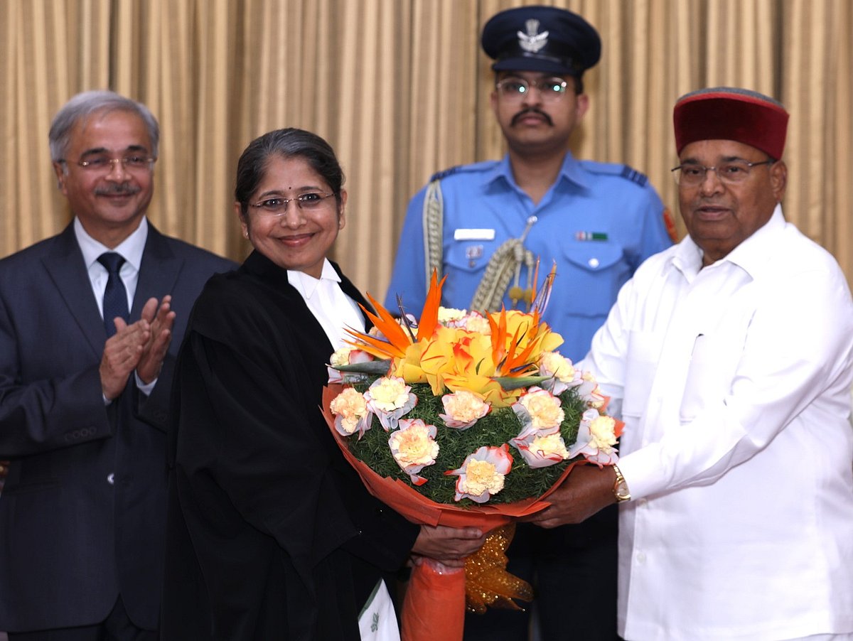 ನೂತನ ನ್ಯಾಯಮೂರ್ತಿ ಅನು ಶಿವರಾಮನ್‌ ಪ್ರಮಾಣ ವಚನ