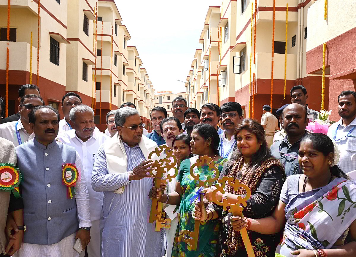 ಹೆಸರಷ್ಟೇ ಪ್ರಧಾನಮಂತ್ರಿ ಆವಾಸ್‌, ದುಡ್ಡು ನಮ್ಮದು: ಮುಖ್ಯಮಂತ್ರಿ ಸಿದ್ದರಾಮಯ್ಯ