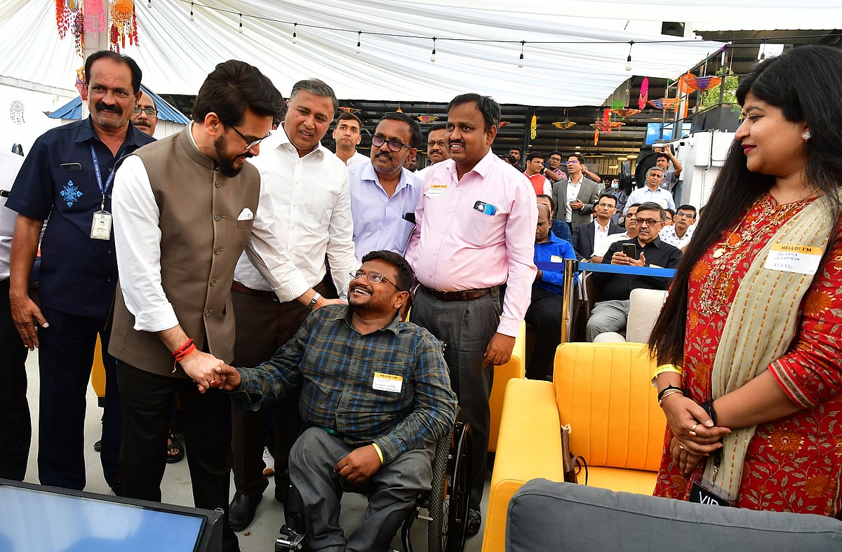 ಕೇಂದ್ರ ಸಚಿವ ಅನುರಾಗ್‌ ಸಿಂಗ್‌ ಜತೆ ಯುವಕರ ಸಂವಾದ 