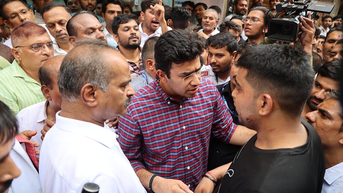 ನಗರ್ತಪೇಟೆ ಘಟನೆ: ಹನುಮಾನ್ ಚಾಲೀಸಾ ಹಾಕಿದ್ದಕ್ಕೆ ಹಲ್ಲೆ– ಸಂಸದ ತೇಜಸ್ವಿ ಸೂರ್ಯ