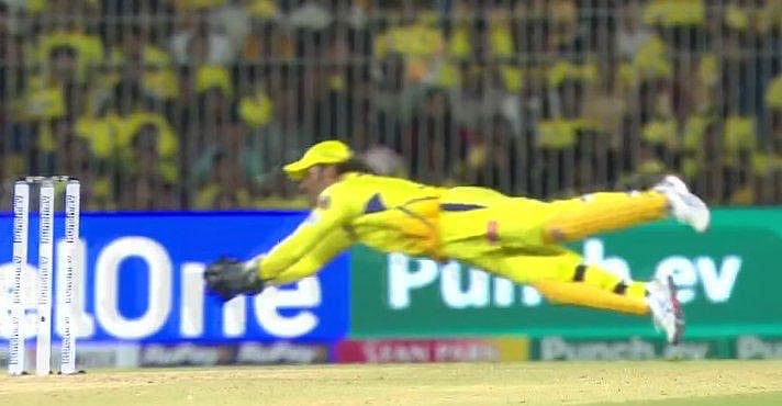 IPL 2024 | 42ರ ಹರೆಯದಲ್ಲೂ ಅದ್ಭುತ ಕ್ಯಾಚ್ ಪಡೆದ ಧೋನಿ; ಫ್ಯಾನ್ಸ್ ಫಿದಾ!