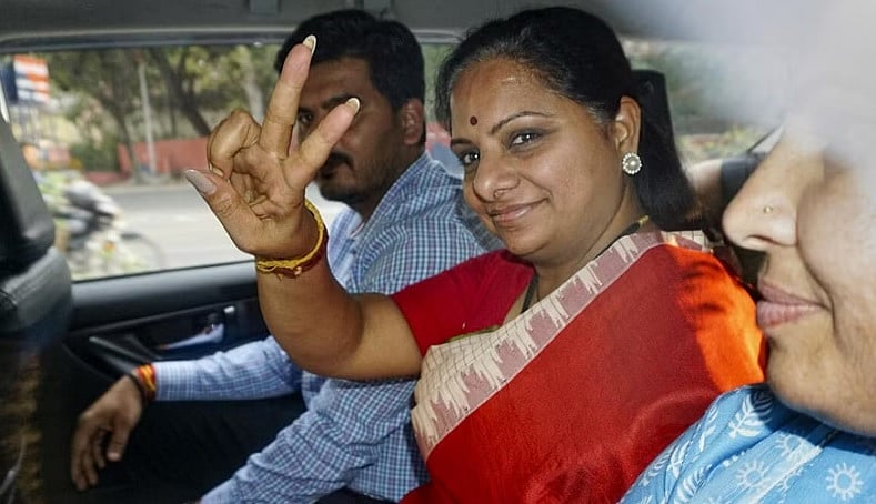 ಅಬಕಾರಿ ನೀತಿ ಹಗರಣ: BRS ನಾಯಕಿ ಕೆ. ಕವಿತಾ ಇ.ಡಿ ಕಸ್ಟಡಿ ಅವಧಿ ಮತ್ತೆ ವಿಸ್ತರಣೆ