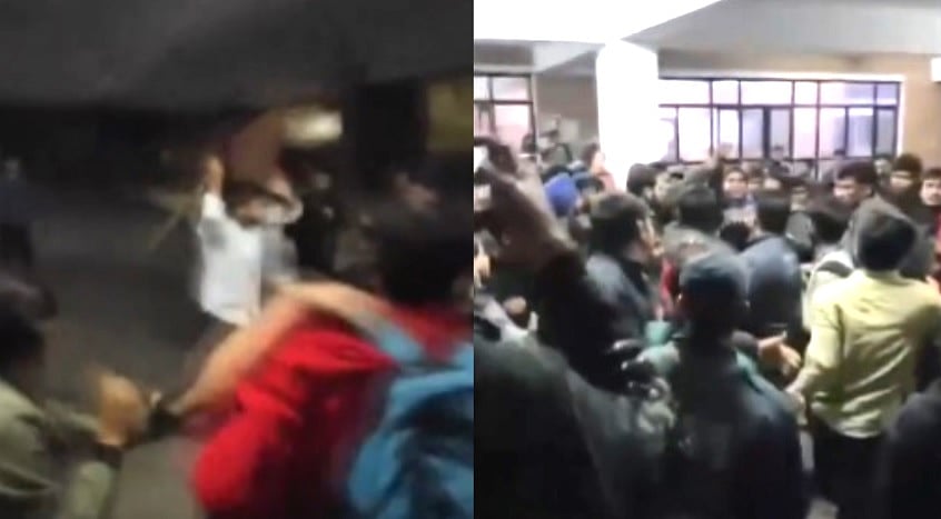 Video | ಜೆಎನ್‌ಯು: ಎಬಿವಿಪಿ, ಎಡ ಪಂಥೀಯ ವಿದ್ಯಾರ್ಥಿ ಗುಂಪುಗಳ ನಡುವೆ ಘರ್ಷಣೆ