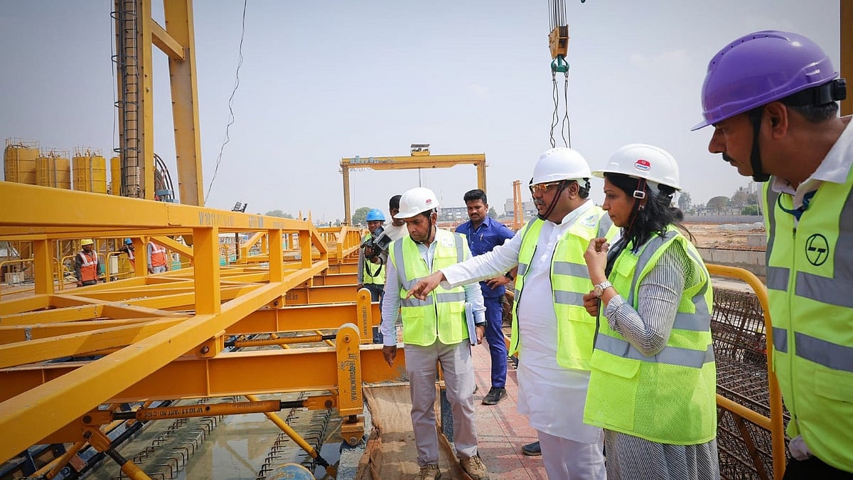 2025ಕ್ಕೆ ಉಪನಗರ ರೈಲು ಸಂಚಾರ:  ಸಚಿವ ಎಂ.ಬಿ ಪಾಟೀಲ