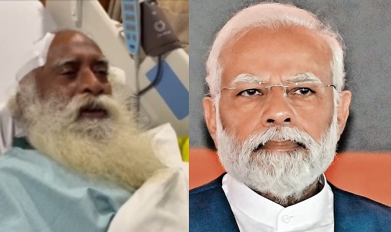 ಮಿದುಳು ಶಸ್ತ್ರಚಿಕಿತ್ಸೆಗೆ ಒಳಗಾದ ಸದ್ಗುರು: ಆರೋಗ್ಯ ಸುಧಾರಣೆಗೆ ಮೋದಿ ಹಾರೈಕೆ