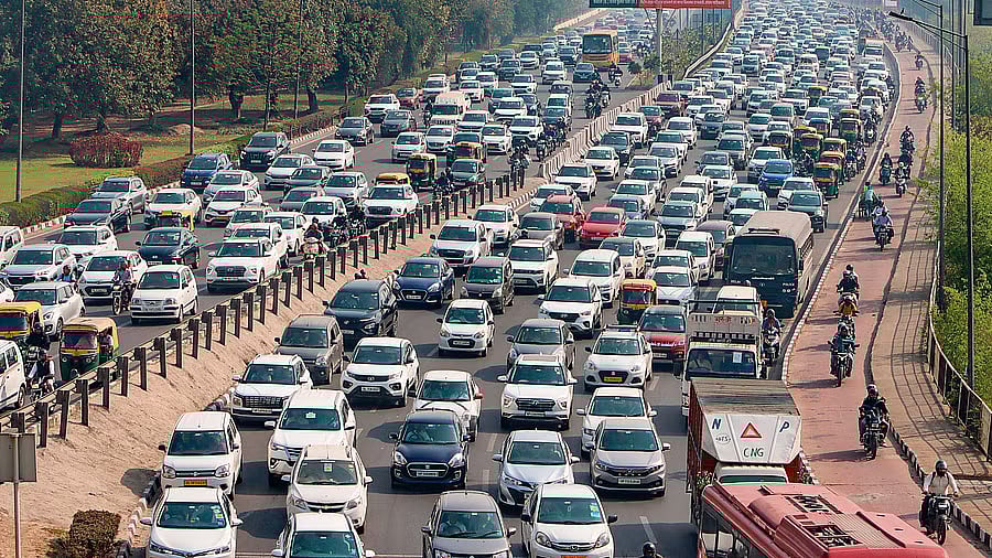 ರೈತರ 'ಮಹಾಪಂಚಾಯತ್': ದೆಹಲಿಯಲ್ಲಿ ಸಂಚಾರ ದಟ್ಟಣೆ