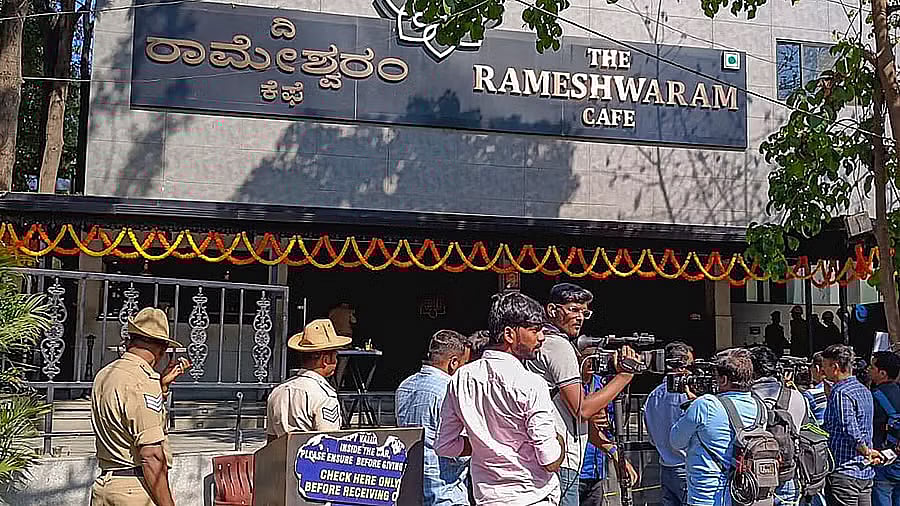 ‘ದಿ ರಾಮೇಶ್ವರ ಕೆಫೆ’ ಬಾಂಬ್‌ ಸ್ಪೋಟ: ಶಂಕಿತನ ಎನ್‌ಐಎ ಕಸ್ಟಡಿ ಅಂತ್ಯ