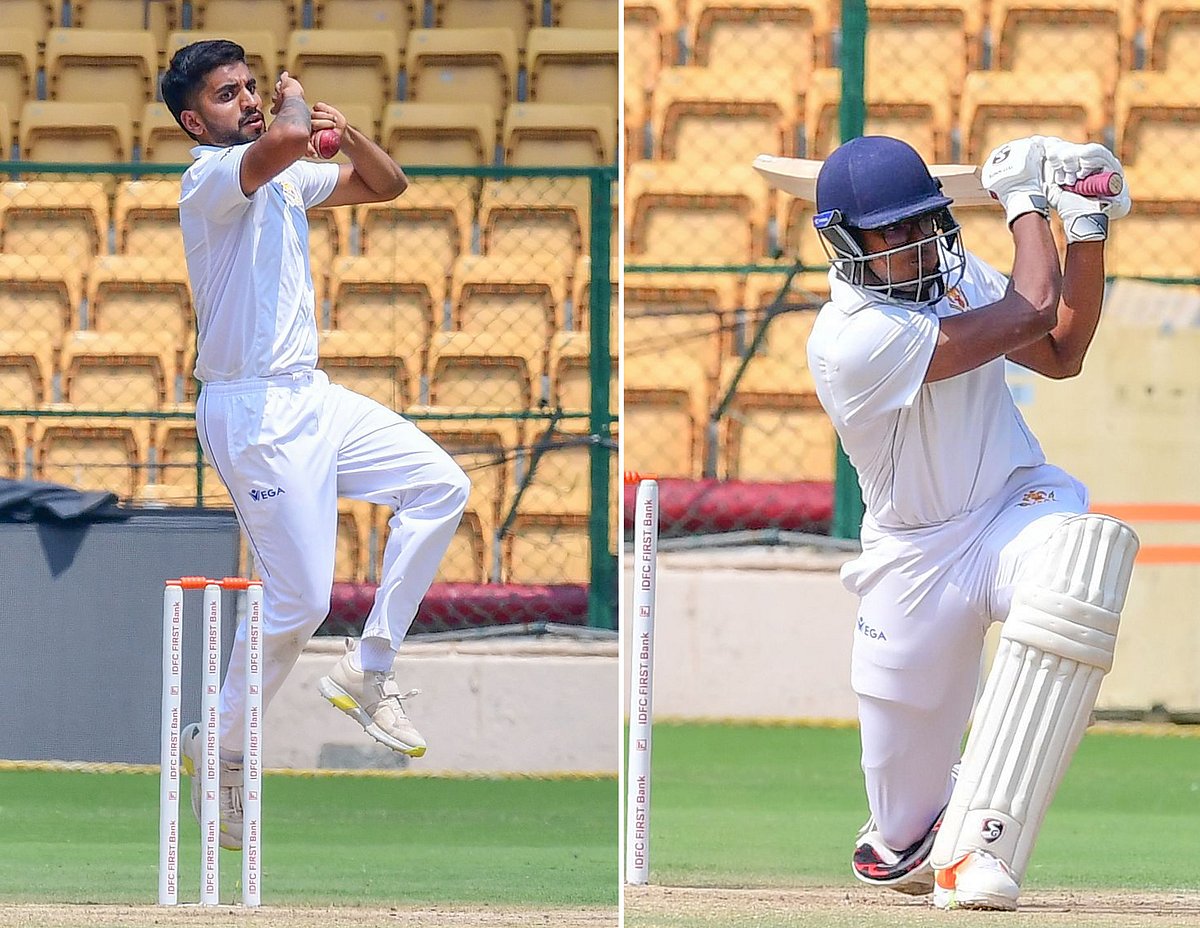 ಸಿ.ಕೆ.ನಾಯ್ಡು ಟ್ರೋಫಿ ಫೈನಲ್: ಕರ್ನಾಟಕ ತಂಡದ ಬಿಗಿ ಹಿಡಿತ