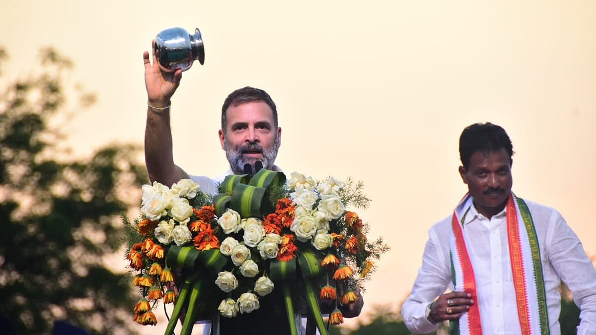 ಬಿಜೆಪಿಯಿಂದ ಚೊಂಬು ಬಿಟ್ಟರೆ ಮತ್ತೇನೂ ಸಿಕ್ಕಿಲ್ಲ: ಬಳ್ಳಾರಿಯಲ್ಲಿ ರಾಹುಲ್ ಗಾಂಧಿ