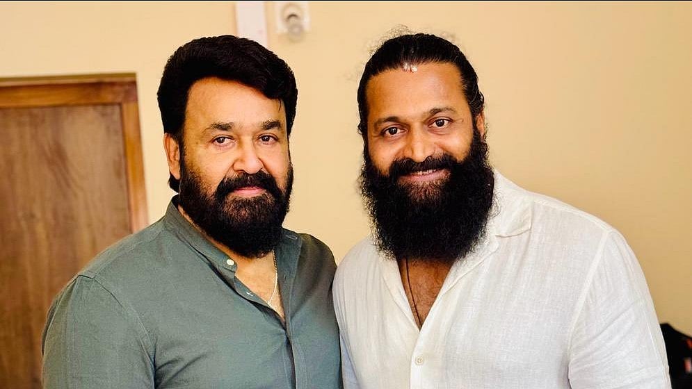 ರಿಷಬ್‌ ಶೆಟ್ಟಿ–ಮೋಹನ್‌ಲಾಲ್‌ ಭೇಟಿ! 