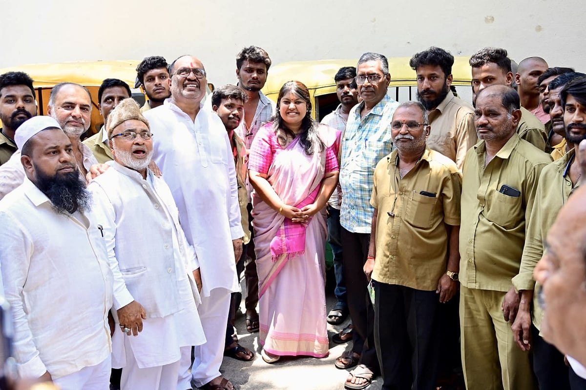 ಮಾವಳ್ಳಿಯಲ್ಲಿ ಪ್ರಚಾರ, ಕಾರ್ಮಿಕರ ಭೇಟಿ