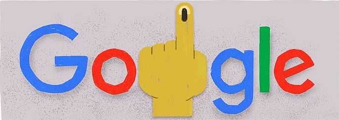 ಲೋಕಸಭೆ ಚುನಾವಣೆ: ವಿಶೇಷ ಡೂಡಲ್ ಮೂಲಕ ಪ್ರಜಾಪ್ರಭುತ್ವದ ಹಬ್ಬ ಸಂಭ್ರಮಿಸಿದ ಗೂಗಲ್‌