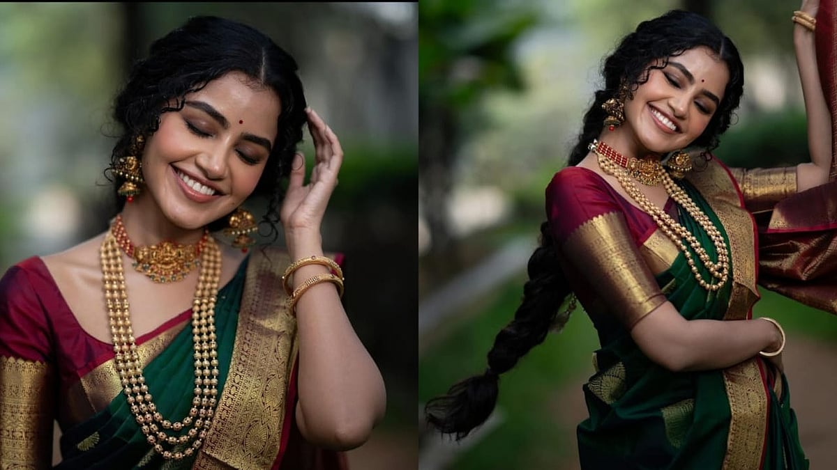 PHOTOS | ಸಾಂಪ್ರದಾಯಿಕ ಉಡುಗೆಯಲ್ಲಿ ನಟಿ ಅನುಪಮಾ ಪರಮೇಶ್ವರನ್‌