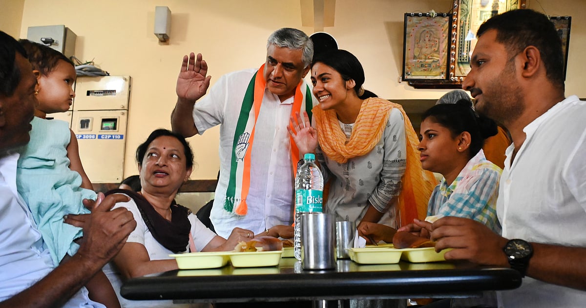 ಬೆಂಗಳೂರು ಉತ್ತರ: ರಾಜೀವ್‌ ಗೌಡರ ‘ಪ್ರೊಫೆಸರ್‌’ ಶೈಲಿಯ ಪ್ರಚಾರ