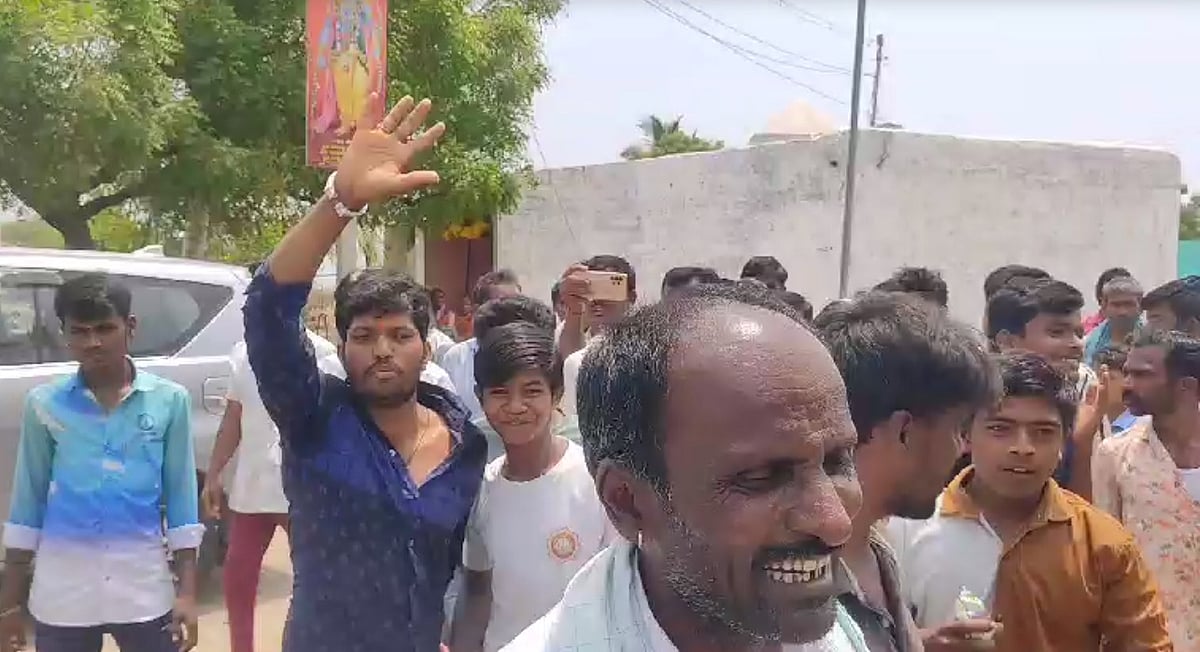 ಕೊಪ್ಪಳ: ಕಾಂಗ್ರೆಸ್‌ ಪ್ರಚಾರದ ವೇಳೆ ಜೈ ಶ್ರೀರಾಮ್‌ ಘೋಷಣೆ