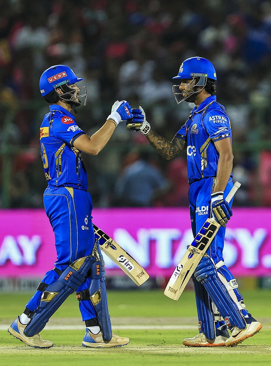 IPL 2024- RR Vs MI: ರಾಜಸ್ಥಾನಕ್ಕೆ 180 ರನ್‌ ಗುರಿ ನೀಡಿದ ಮುಂಬೈ ಇಂಡಿಯನ್ಸ್