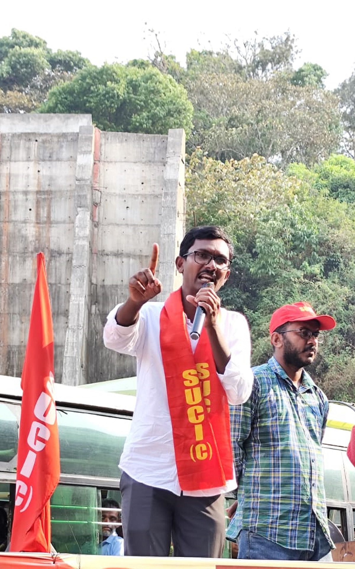 ಎಸ್‌ಯುಸಿಐ ಕಮ್ಯುನಿಸ್ಟ್ ಪಕ್ಷದಿಂದ ಬಿರುಸಿನ ಪ್ರಚಾರ