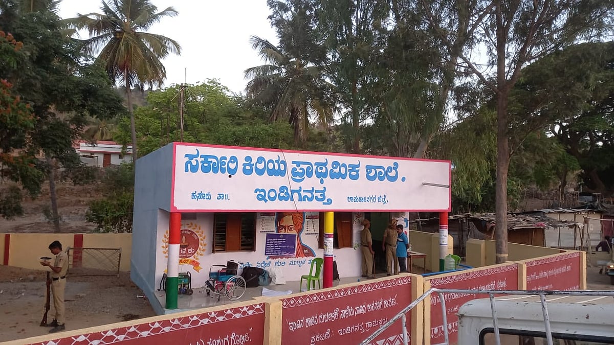 ಚಾಮರಾಜನಗರ: ಇಂಡಿಗನತ್ತದಲ್ಲಿ ಮರು ಮತದಾನ ಆರಂಭ