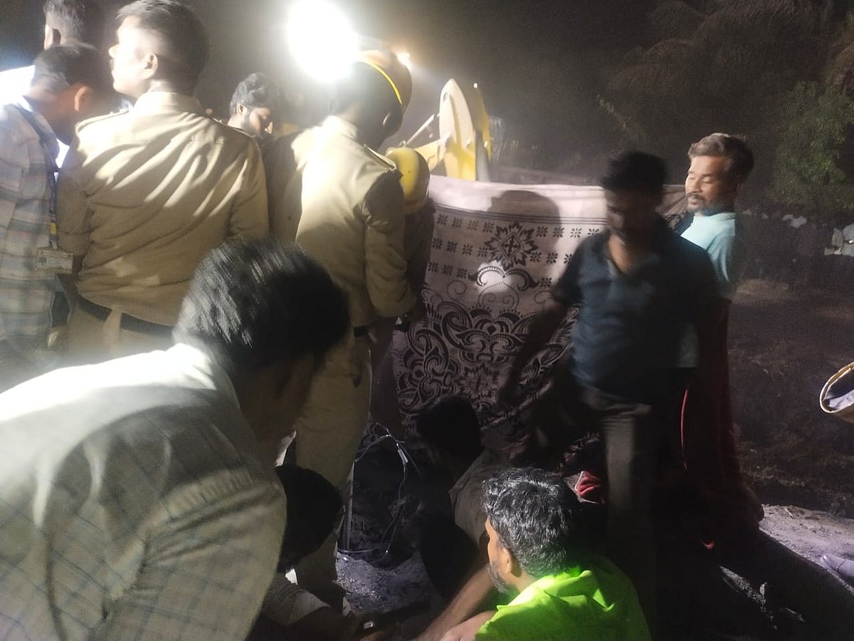 ವಿಜಯಪುರ: ಕೊಳವೆ ಬಾವಿಗೆ ಬಿದ್ದಿರುವ ಬಾಲಕನ ರಕ್ಷಣಾ ಕಾರ್ಯಾಚರಣೆ ಚುರುಕು