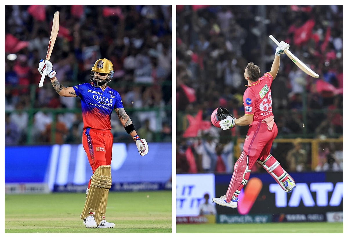 ಕೊಹ್ಲಿ 8ನೇ ಶತಕ, RCBಗೆ 'ಹ್ಯಾಟ್ರಿಕ್' ಸೋಲು; ಕೊನೆ ಎಸೆತದಲ್ಲಿ ಬಟ್ಲರ್ ಶತಕ  