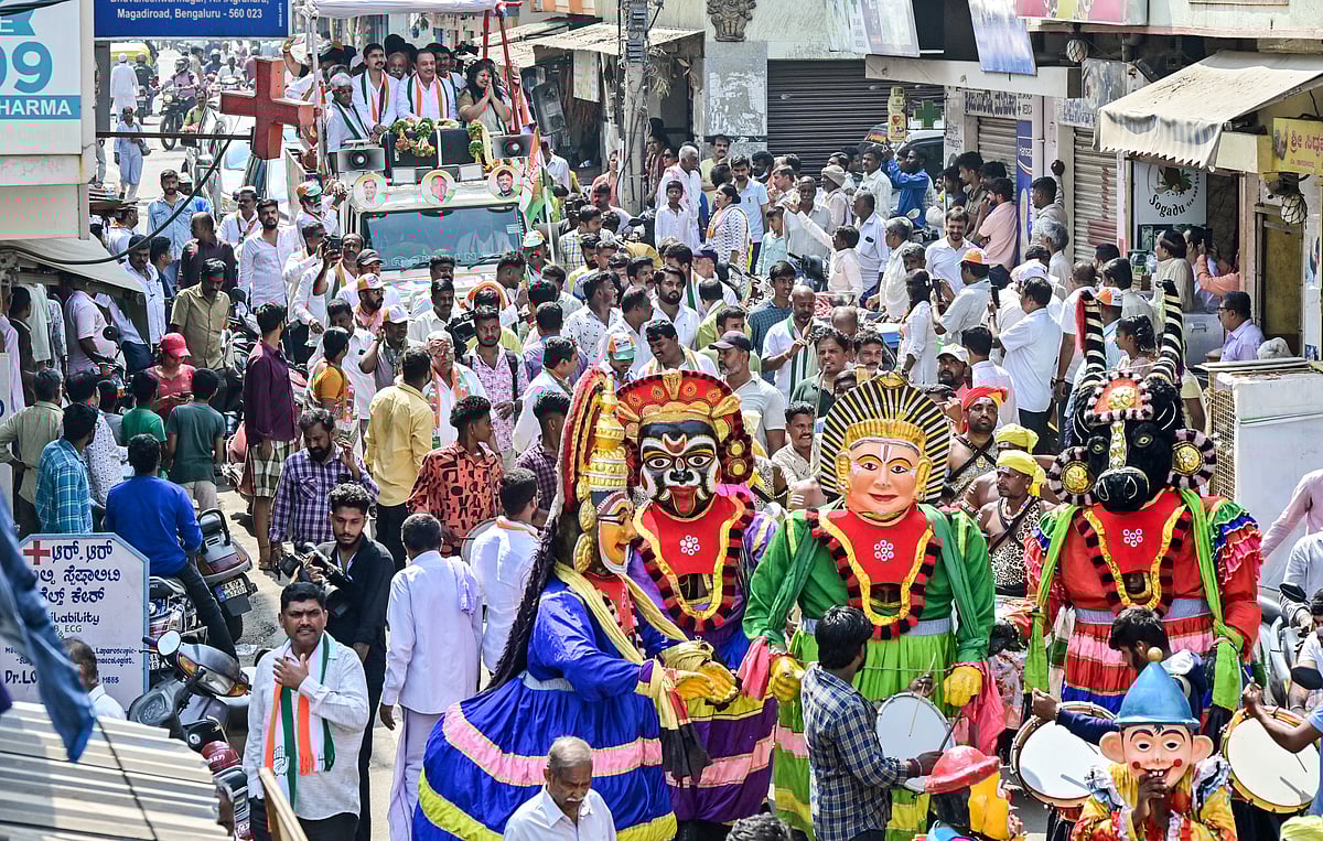 ಬೆಂಗಳೂರು ದಕ್ಷಿಣ ಲೋಕಸಭಾ: ಬಿರು ಬಿಸಿಲಲ್ಲೂ ‘ಸೌಮ್ಯಾ’ ಬಿರುಸಿನ ರ್‍ಯಾಲಿ