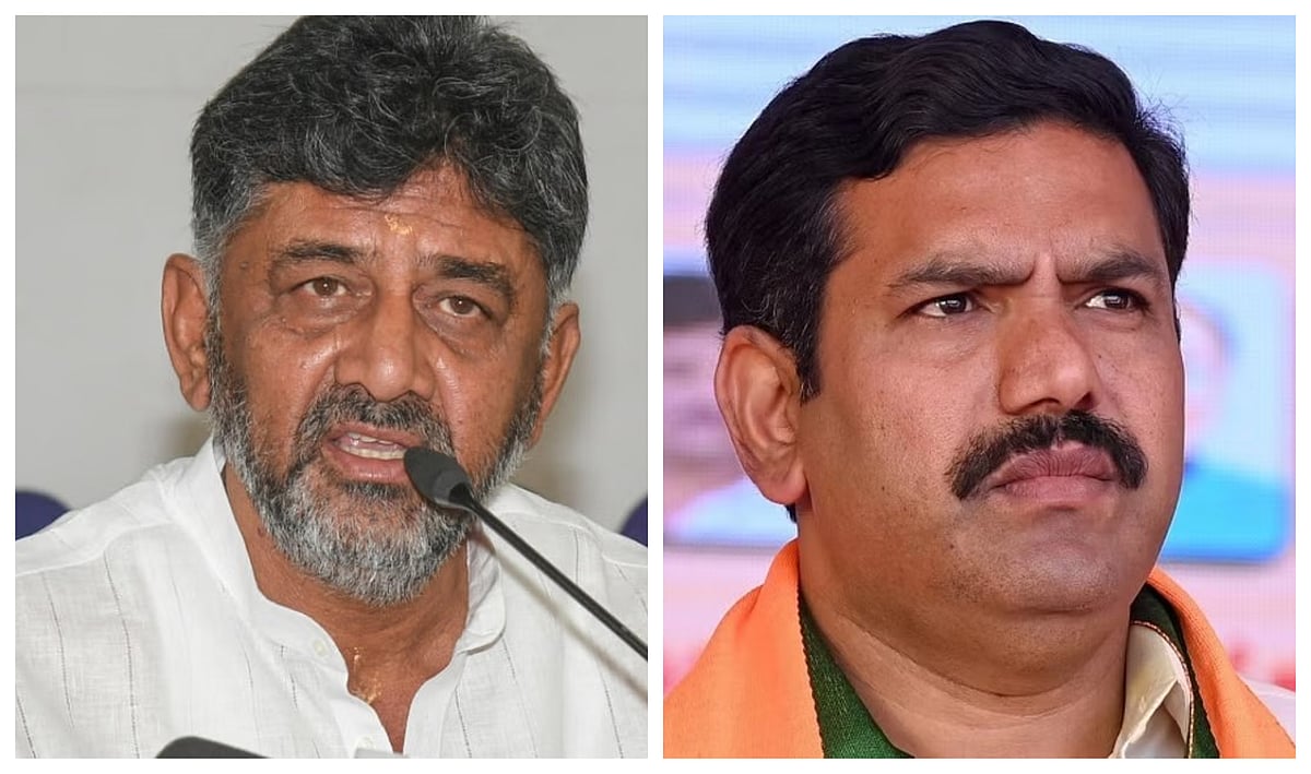 ಅವರ‍‍‍ಪ್ಪನ ಹೆಸರೂ ಕೆಡಿಸಿದ, ಅವನೊಬ್ಬ ಕಲೆಕ್ಷನ್‌ ಕಿಂಗ್‌; BYV ಬಗ್ಗೆ ಡಿಕೆ ಗರಂ