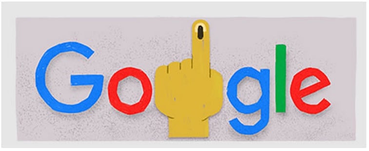 LS polls: ವಿಶೇಷ ಡೂಡಲ್ ಮೂಲಕ ಪ್ರಜಾಪ್ರಭುತ್ವದ ಹಬ್ಬ ಸಂಭ್ರಮಿಸಿದ ಗೂಗಲ್‌