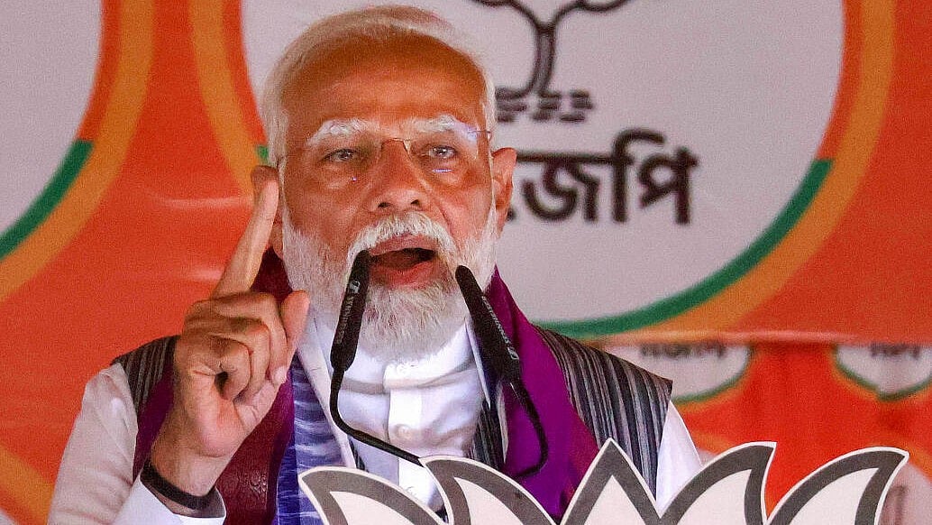 EVM ಮೇಲೆ ಅಪನಂಬಿಕೆ ಸೃಷ್ಟಿ ಪಾಪದ ಕೆಲಸ: ಕ್ಷಮೆ ಕೇಳಲು ಕಾಂಗ್ರೆಸ್‌ಗೆ PM ಆಗ್ರಹ