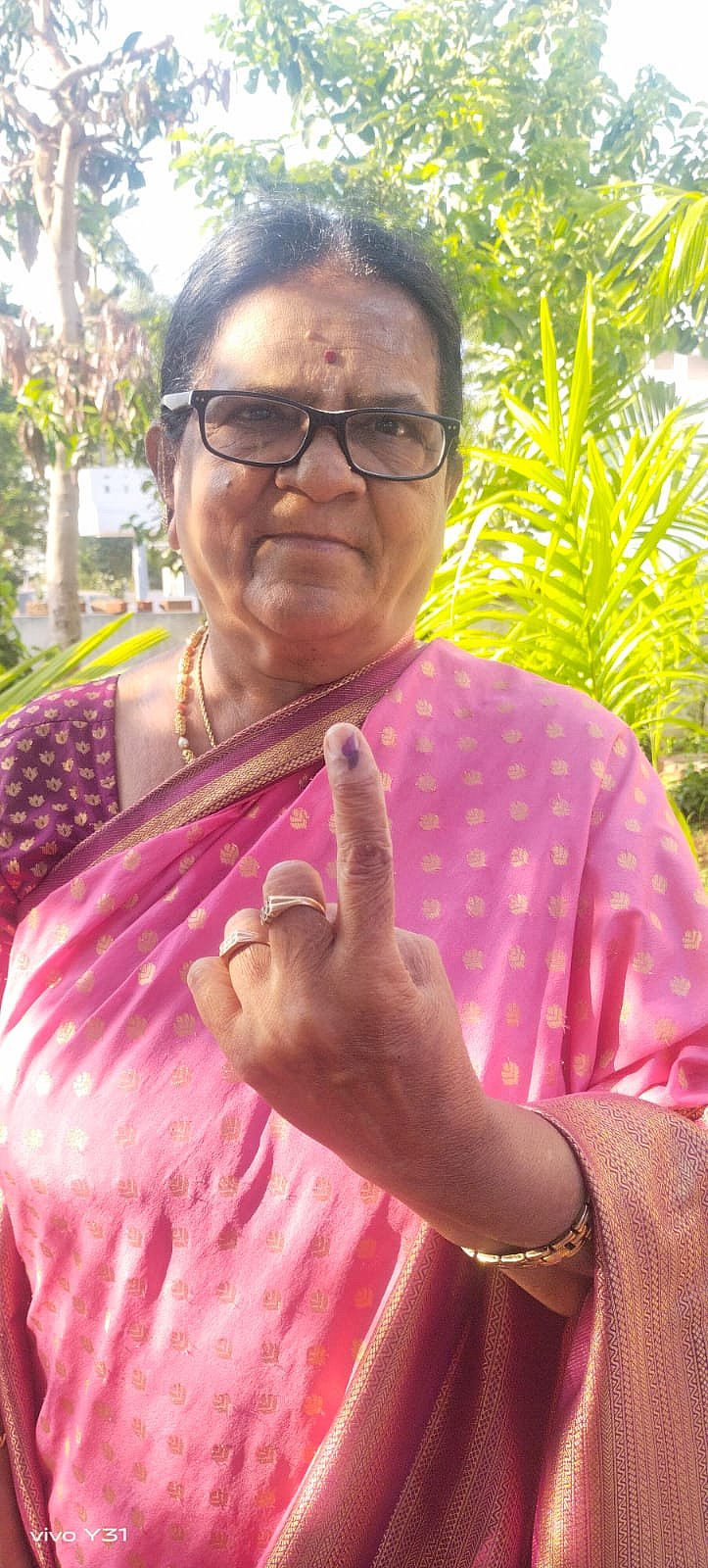 ಒಮ್ಮೆಯೂ ಮತದಾನ ತಪ್ಪಿಸದ ಲೋಕಮಾತೆ

