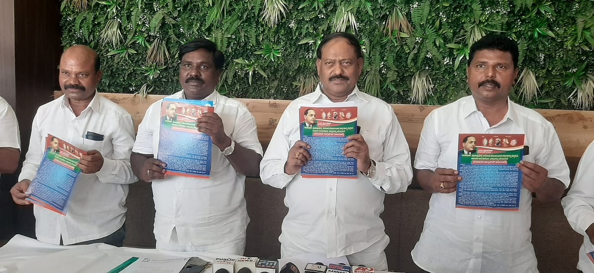 LS Poll| ಕಾಂಗ್ರೆಸ್‌ ಅಭ್ಯರ್ಥಿಗಳಿಗೆ ಡಿಎಸ್‌ಎಸ್‌ ಬೆಂಬಲ: ಡಿ.ಜಿ.ಸಾಗರ್‌ ಘೋಷಣೆ