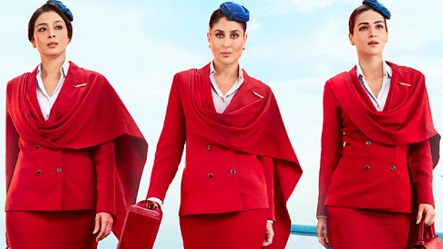 3 ದಿನಗಳಲ್ಲಿ ₹62 ಕೋಟಿ ಗಳಿಸಿದ ಕರೀನಾ, ಕೃತಿ ಸನೋನ್, ಟಬು ಅಭಿನಯದ ‘ಕ್ರೂ’ 