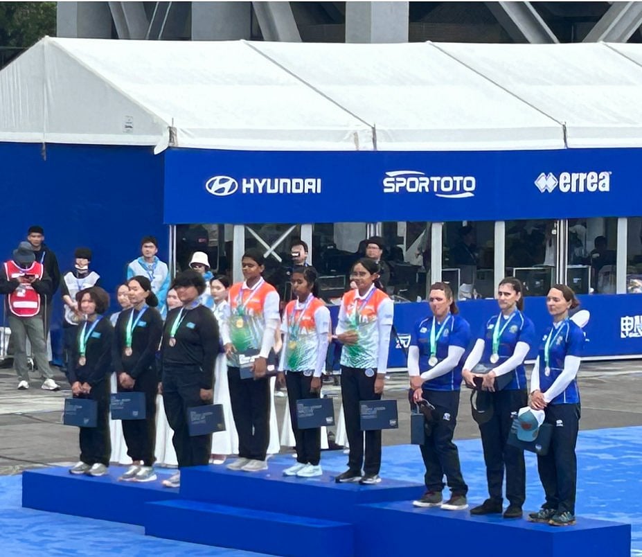 Archery WC: ಆರ್ಚರಿ ವಿಶ್ವಕಪ್‌ನಲ್ಲಿ ಭಾರತ 'ಹ್ಯಾಟ್ರಿಕ್' ಚಿನ್ನ ಸಾಧನೆ