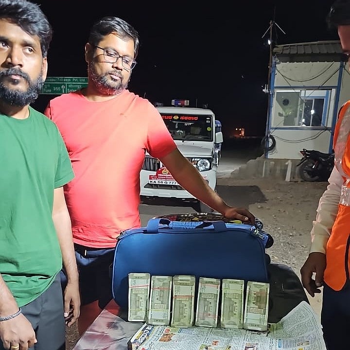 ಬೀದರ್ | ದಾಖಲೆ ಇಲ್ಲದೆ ಸಾಗಿಸುತ್ತಿದ್ದ  ₹3 ಲಕ್ಷ ನಗದು ವಶ