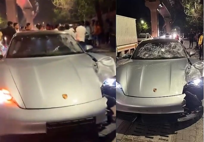 ಪುಣೆ | ಬಾಲಕ ಚಲಾಯಿಸುತ್ತಿದ್ದ ಐಷಾರಾಮಿ ‘ಪೋಷೆ’ ಕಾರು ಅಪಘಾತ ಪ್ರಕರಣ: ತಂದೆ ಬಂಧನ