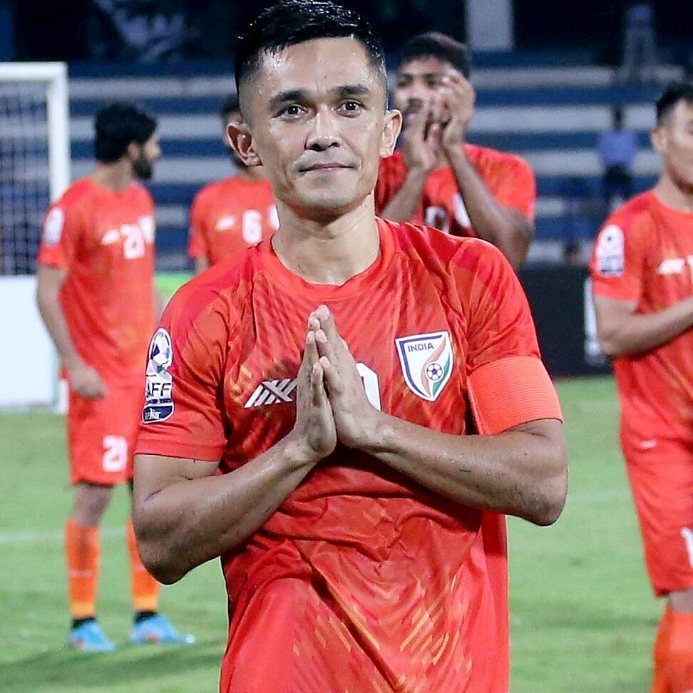 ಅಂತರರಾಷ್ಟ್ರೀಯ ಫುಟ್‌ಬಾಲ್‌ಗೆ ನಿವೃತ್ತಿ ಘೋಷಿಸಿದ ಸುನೀಲ್ ಚೆಟ್ರಿ