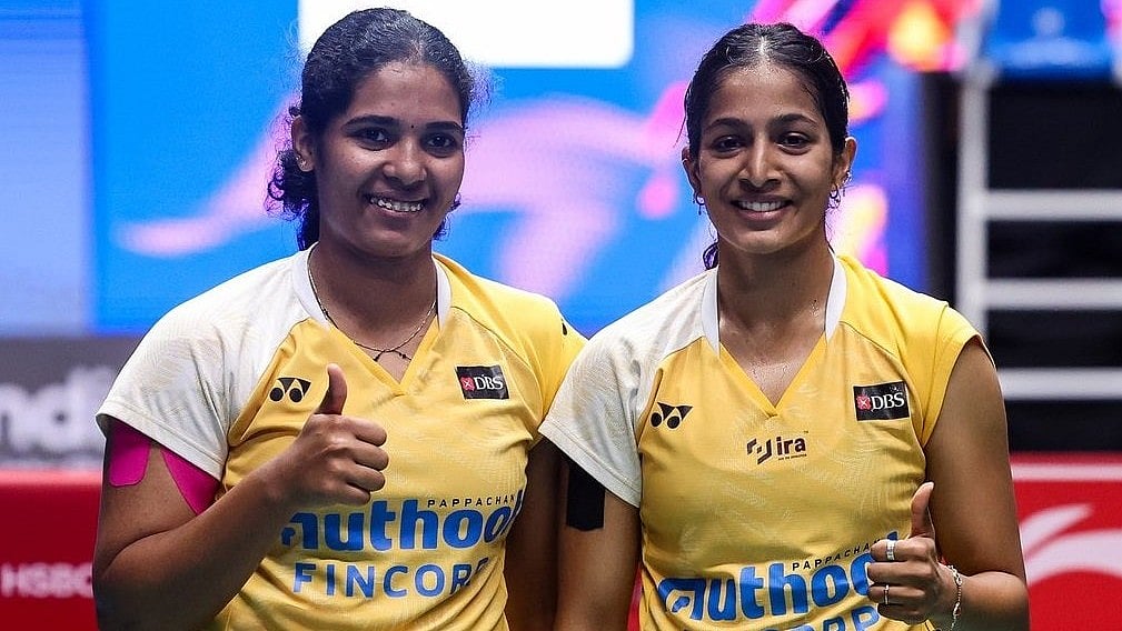 ಸಿಂಗಪುರ ಓಪನ್ ಬ್ಯಾಡ್ಮಿಂಟನ್ ಟೂರ್ನಿ: ಸೆಮಿಗೆ ಟ್ರಿಸಾ – ಗಾಯತ್ರಿ