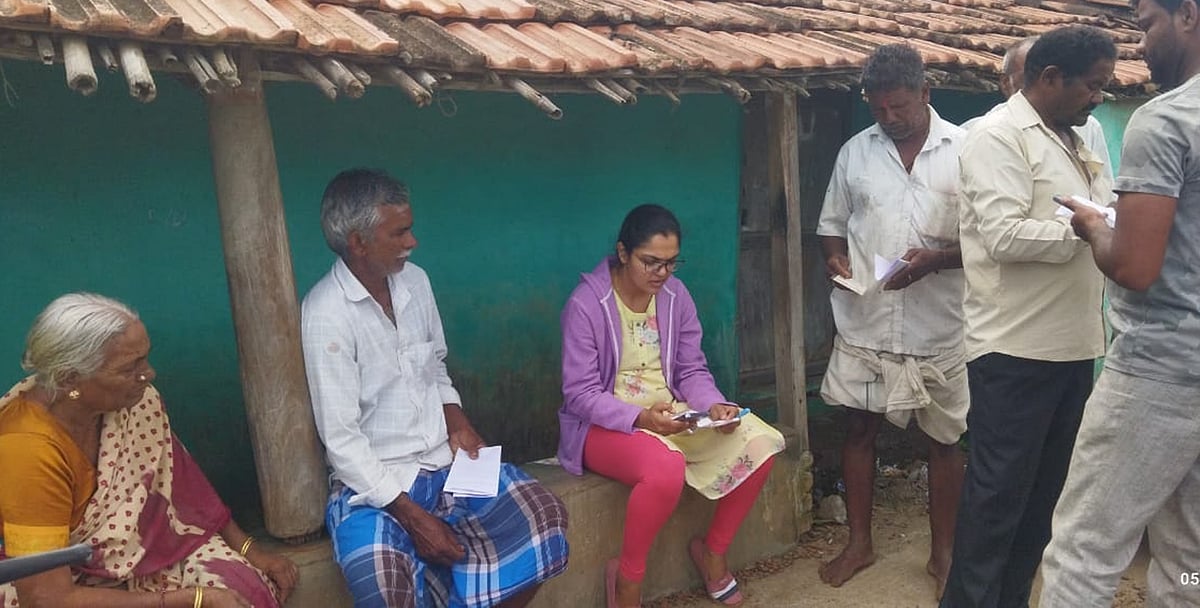 ಯಳಂದೂರು | ನನ್ನ ಆಸ್ತಿ ಅಭಿಯಾನ: ಆರ್‌‌‌ಟಿಸಿಗೆ ಆಧಾರ್ ಜೋಡಣೆ 