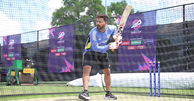 T20 World Cup | ಪಂತ್‌ಗೆ ಭಾರತದ ಪೋಷಾಕು ಧರಿಸುವ ತವಕ