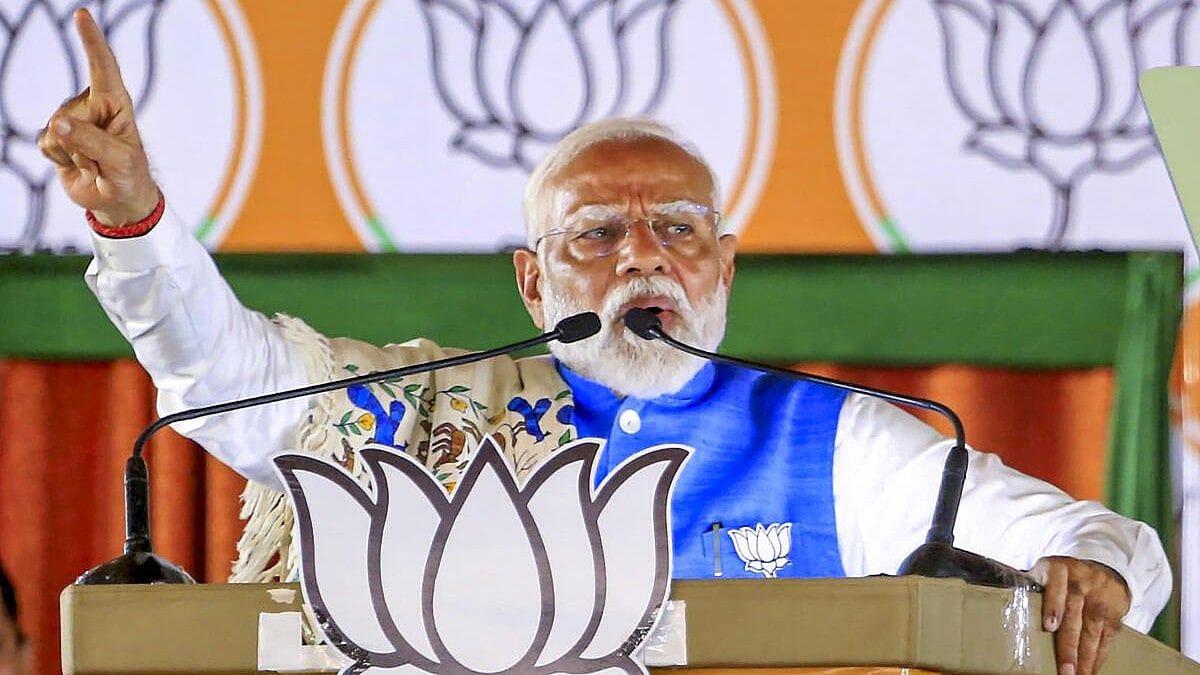 ಕಾಂಗ್ರೆಸ್‌ಗೆ ಗೌರವ ಉಳಿಸಿಕೊಳ್ಳಲು 50 ಸ್ಥಾನ ಗೆಲ್ಲುವ ಗುರಿ: ಪ್ರಧಾನಿ ಮೋದಿ