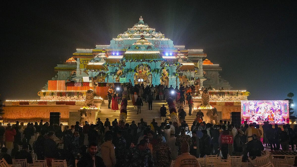 ಹೊಸ ವರ್ಷ: ಅಯೋಧ್ಯೆಯಲ್ಲಿ ದರ್ಶನದ ಅವಧಿ ವಿಸ್ತರಣೆ