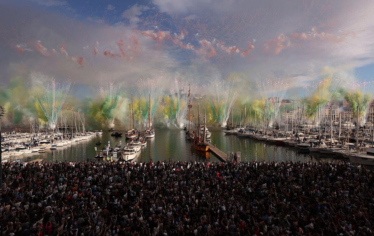 Paris Olympics | ಮಾರ್ಸೆ: ಒಲಿಂಪಿಕ್ಸ್‌ ಜ್ಯೋತಿ ಸ್ವಾಗತಕ್ಕೆ ಕ್ಷಣಗಣನೆ