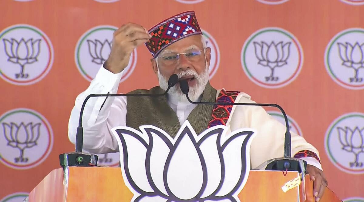 ಕಾಂಗ್ರೆಸ್ ಅಧಿಕಾರಕ್ಕೆ ಬಂದರೆ ರಾಮ ಮಂದಿರಕ್ಕೆ ಬೀಗ: ಪ್ರಧಾನಿ ಮೋದಿ