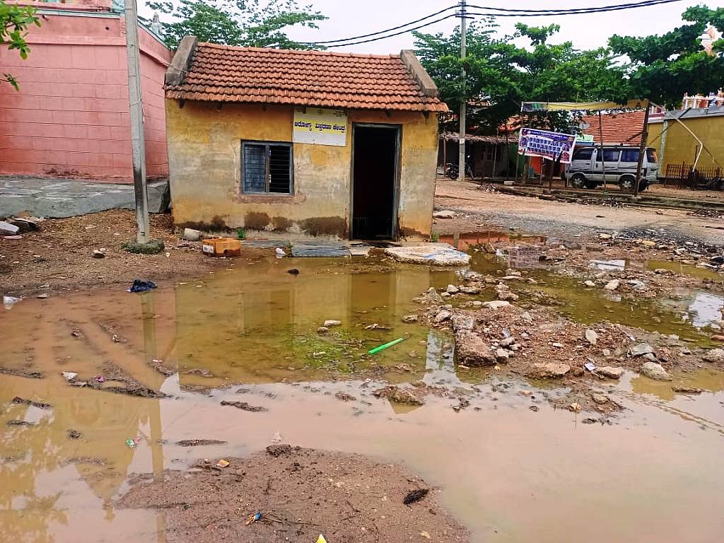 ಅಜ್ಜಂಪುರ: ರೋಗಗ್ರಸ್ಥವಾದ ನಂದೀಪುರ ಆರೋಗ್ಯ ವಿಸ್ತರಣಾ ಕೇಂದ್ರ