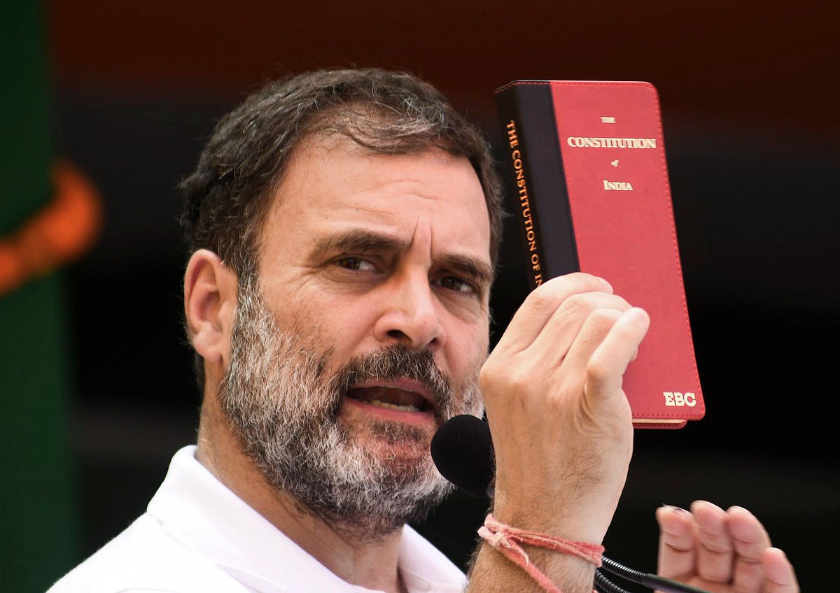 ಹೃದಯ ಮತ್ತು ರಕ್ತದಿಂದ ಸಂವಿಧಾನ ರಕ್ಷಣೆ: ರಾಹುಲ್ ಗಾಂಧಿ