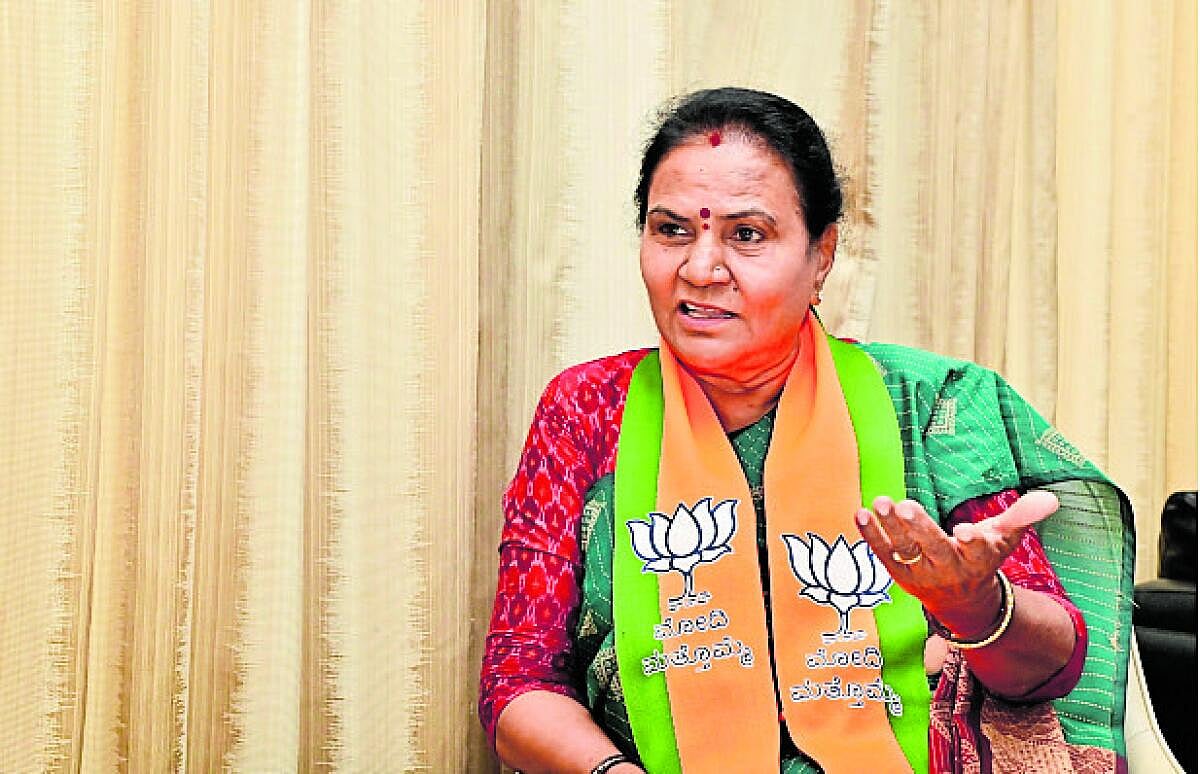 ಅಭ್ಯರ್ಥಿ ಸಂದರ್ಶನ | ಮೋದಿ ಅಂದ್ರೇನೇ ದೊಡ್ಡ ಗ್ಯಾರಂಟಿ: ಗಾಯತ್ರಿ ಸಿದ್ದೇಶ್ವರ