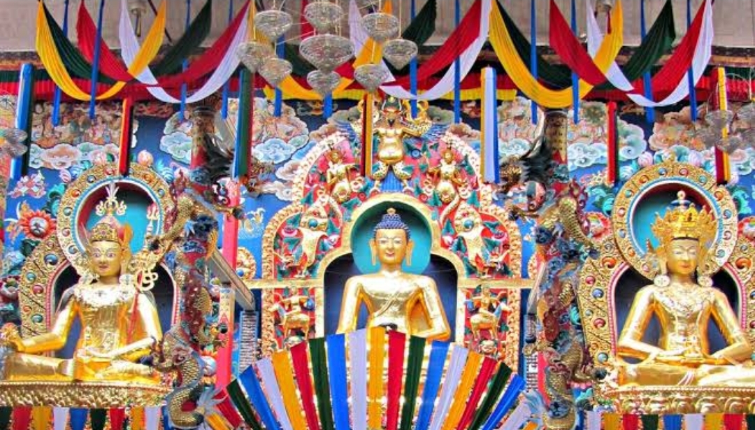 ಚಿನ್ನ ಲೇಪಿತ ಬುದ್ಧನ ಪ್ರತಿಮೆ