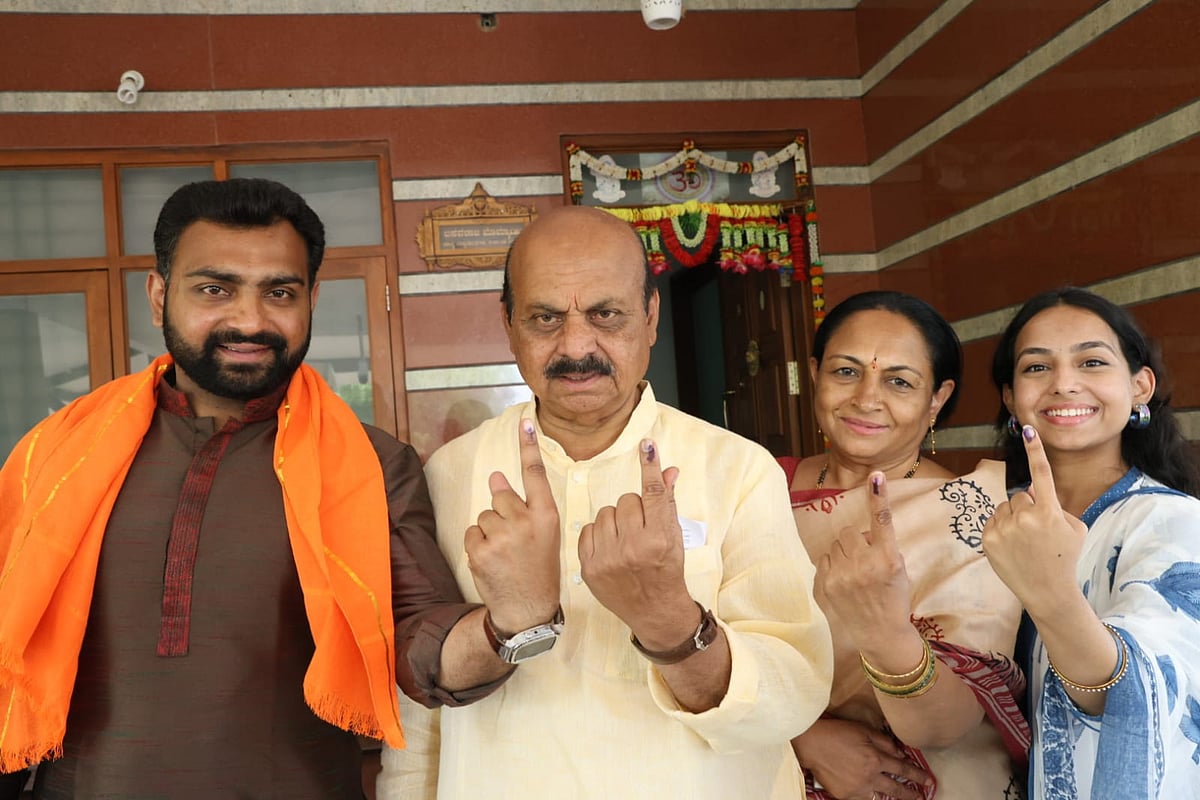 ಹಾವೇರಿ ಲೋಕಸಭಾ ಕ್ಷೇತ್ರ: ಬೊಮ್ಮಾಯಿ ಸೇರಿ 14 ಅಭ್ಯರ್ಥಿಗಳ ಭವಿಷ್ಯ ನಿರ್ಧಾರ ಇಂದು